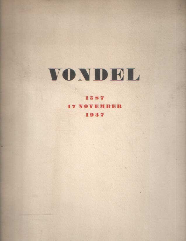 Verwey, Albert - Amsterdam en Vondel