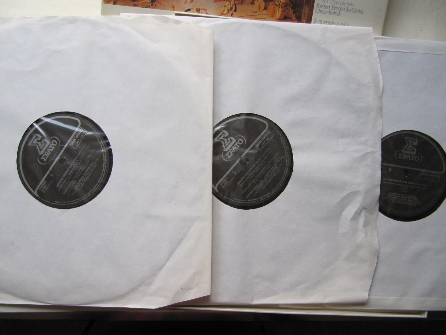 J.S. Bach - 3LP Johann Sebastian Bach