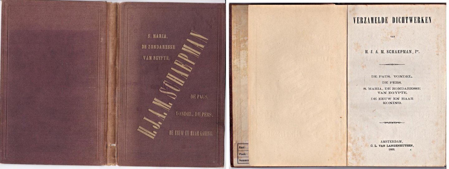 Schaepman, H.J.A.M. - Verzamelde dichtwerken
