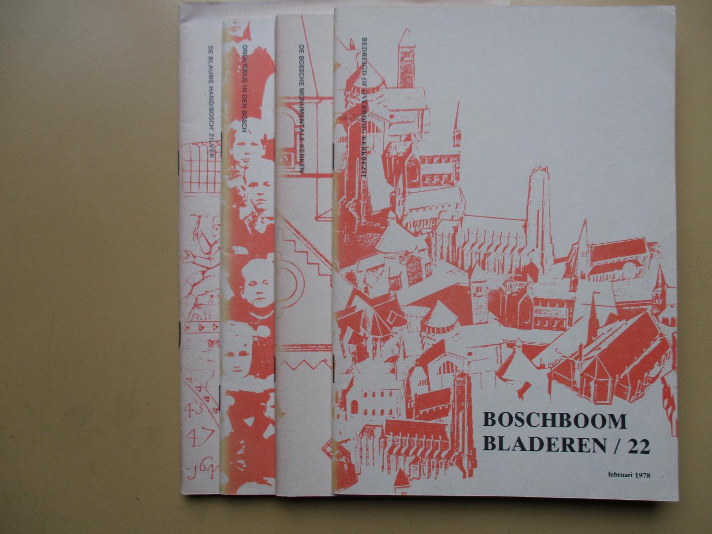 diverse auteurs - Boschboom Bladeren / 19 - 20 - 21 - 22 .