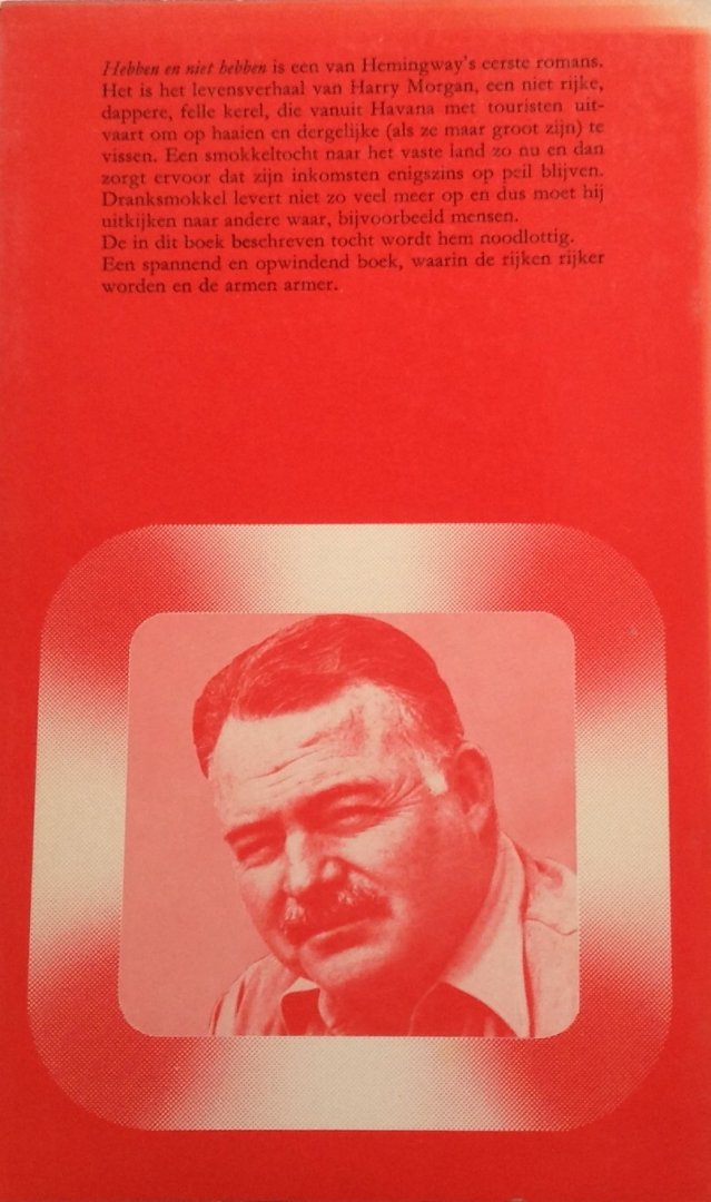 Hemingway, Ernest - Hebben en niet hebben