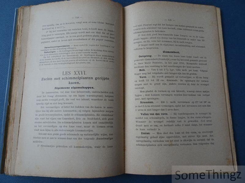 Deleu, Theod. en d'Hondt, L. (melkerijmeesteressen) - Melkerij, landbouw- en huishoudscholen. Melkerijleergang.