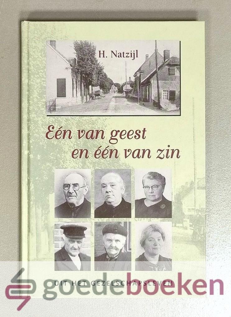 Natzijl, H. - Een van geest en een van zin --- Uit het gezelschapsleven