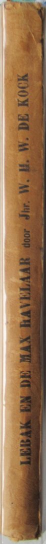 Kock, de Jhr. W.H.W. - Lebak en de Max Havelaar