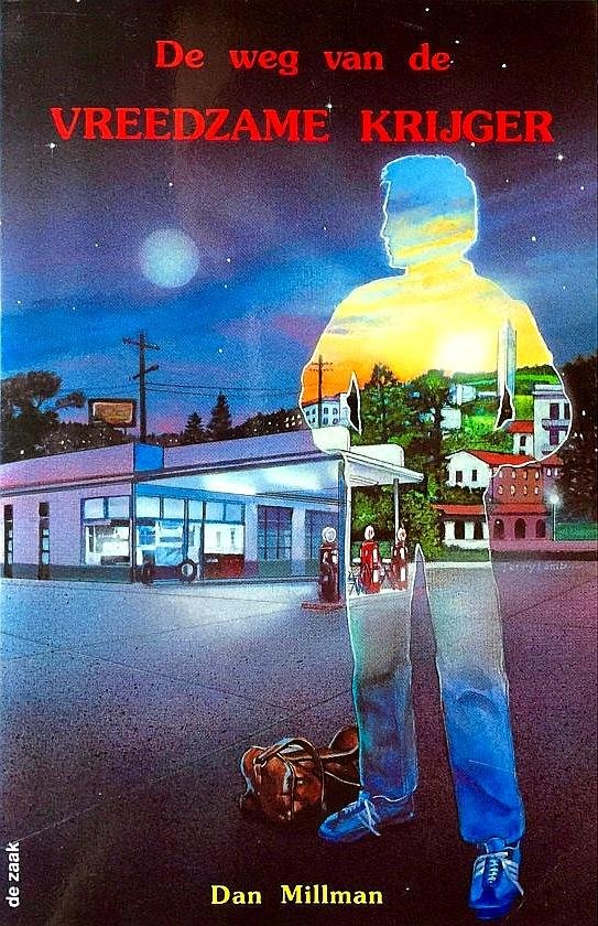 Millman , Dan . [ isbn 9789072455192 ] 2519 - De Weg van de Vreedzame Krijger . ( Een spirituele zoektocht in de wereld van licht en duisternis . ) Ondanks zijn succes als Olympisch atleet is Dan Millman niet gelukkig. Hij heeft het gevoel dat er iets mist in zijn leven. -