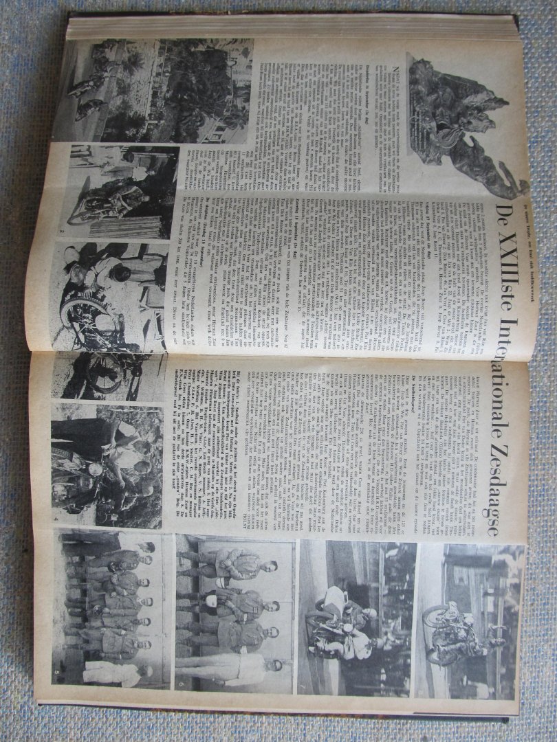  - MOTORWERELD Officieel Orgaan der Koninklijke Nederlandse Mororrijders Vereniging 3e jaargang no 32 (6/8/48) t/m 4e jaargang no 10 (11/3/49)