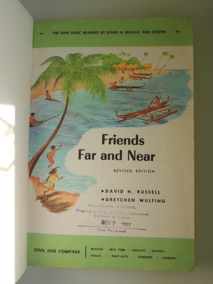 David H. Russell & Gretchen Wulfing - Friends Far and Near