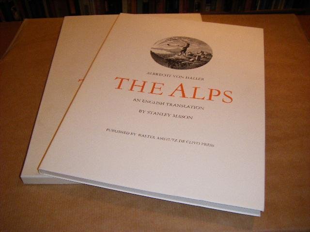 Von Haller, Albrecht - The Alps. An English Translation by Stanley Mason.