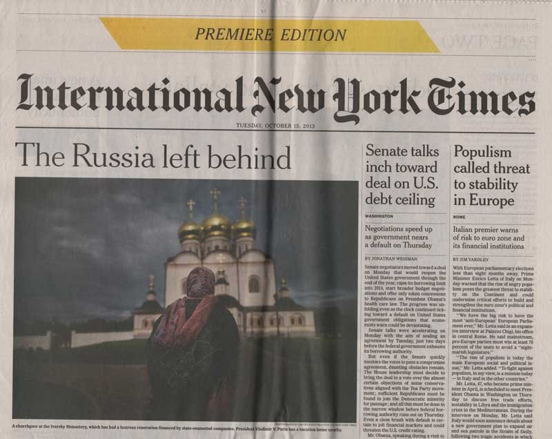  - International New York Times