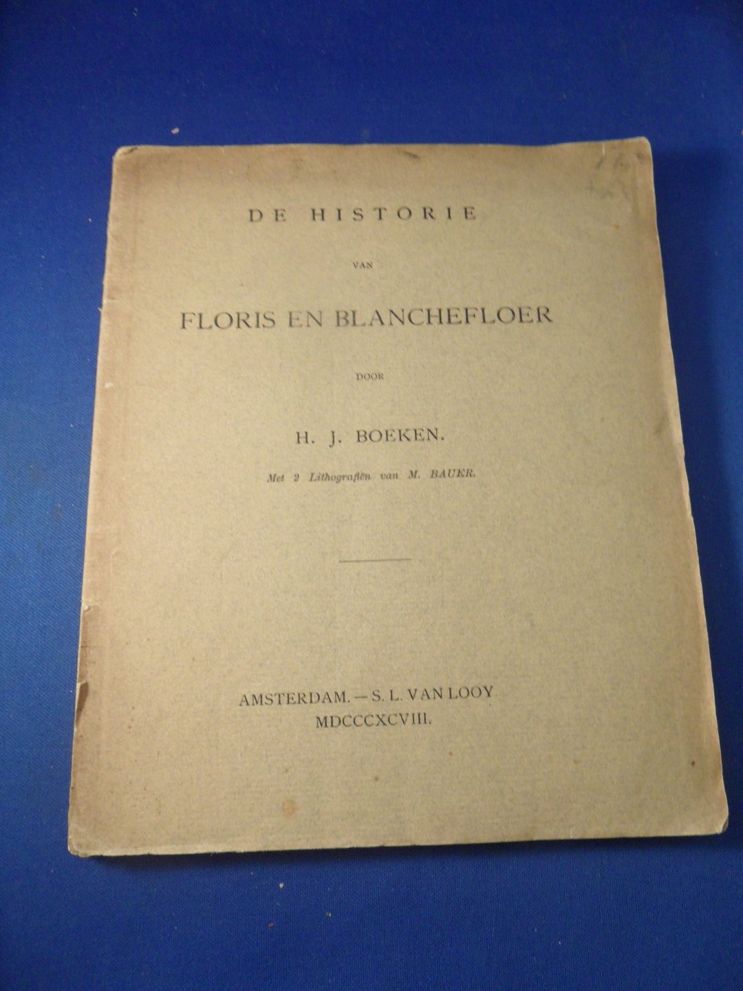 Boeken, H.J. - De Historie Van Floris Ende Blanchefloer