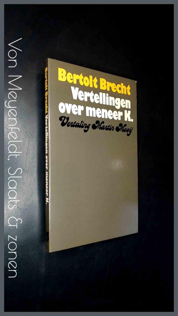 Brecht, Bertolt - Vertellingen over Meneer K.