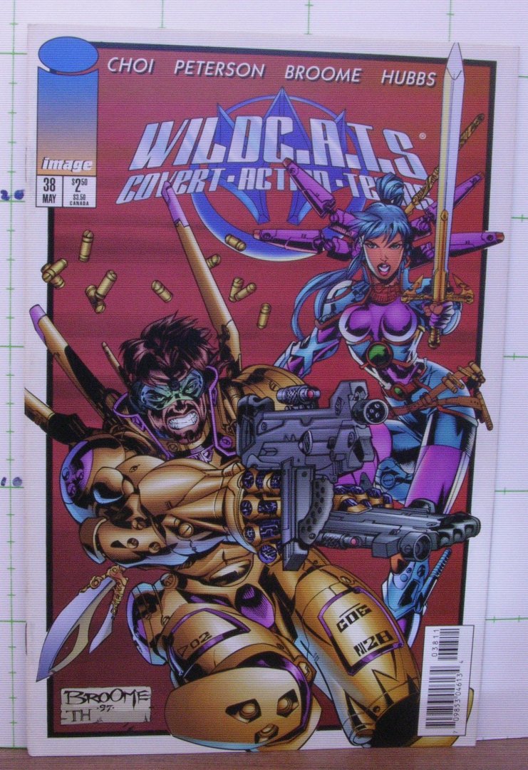 Choi - Peterson - Broome - Hubbs - Wildcats covert action teams - 38 may - survival of the species . hits and mythos ! - part 2