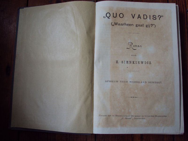 Sienkiewicz, H. - Quo Vadis ?