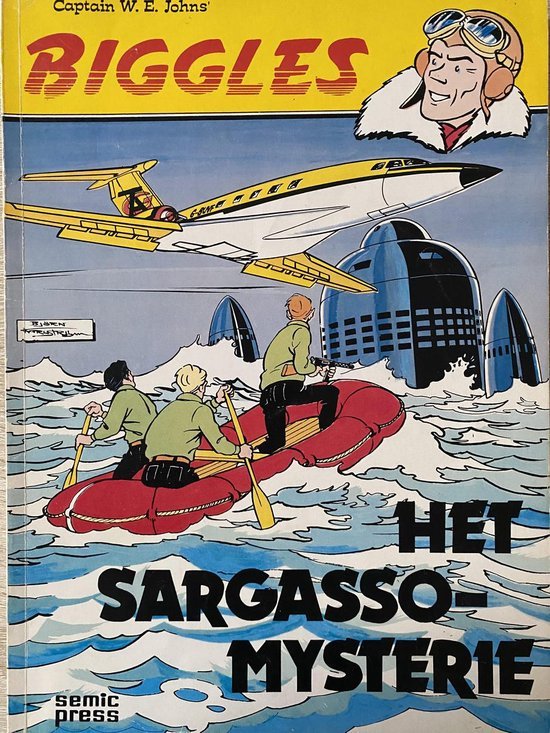 Bjorn - Biggles deel 1  het Sargasso mysterie ( stripboek )