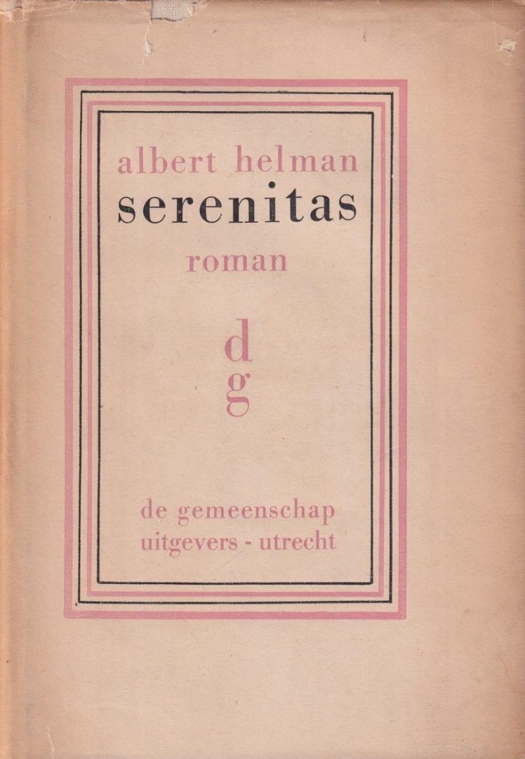 Helman, Albert - Serenitas. Roman