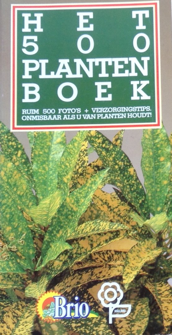 Voskuil, Julia - Het vijfhonderd plantenboek