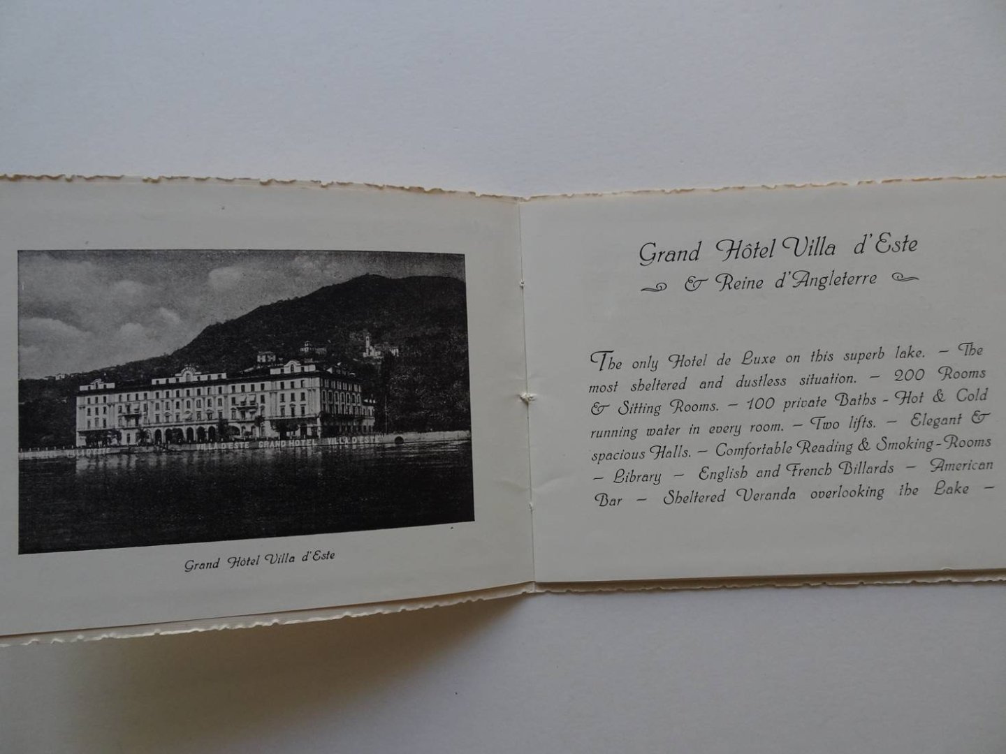 N.n.. - Grand Hotel "Villa d'Este" Cernobbio, Lac de Como.