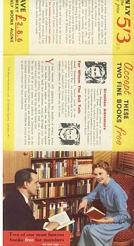 WORLD BOOKS (The Reprint Society Ltd) - Multicolor Publisher's Advertisements.