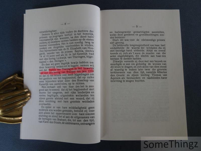 Van der Speeten, S.J.. - O.L.V. Ten Troost te Vilvoorden. Of korte geschiedenis van het klooster en vzn het beeld onder dien naam bekend.
