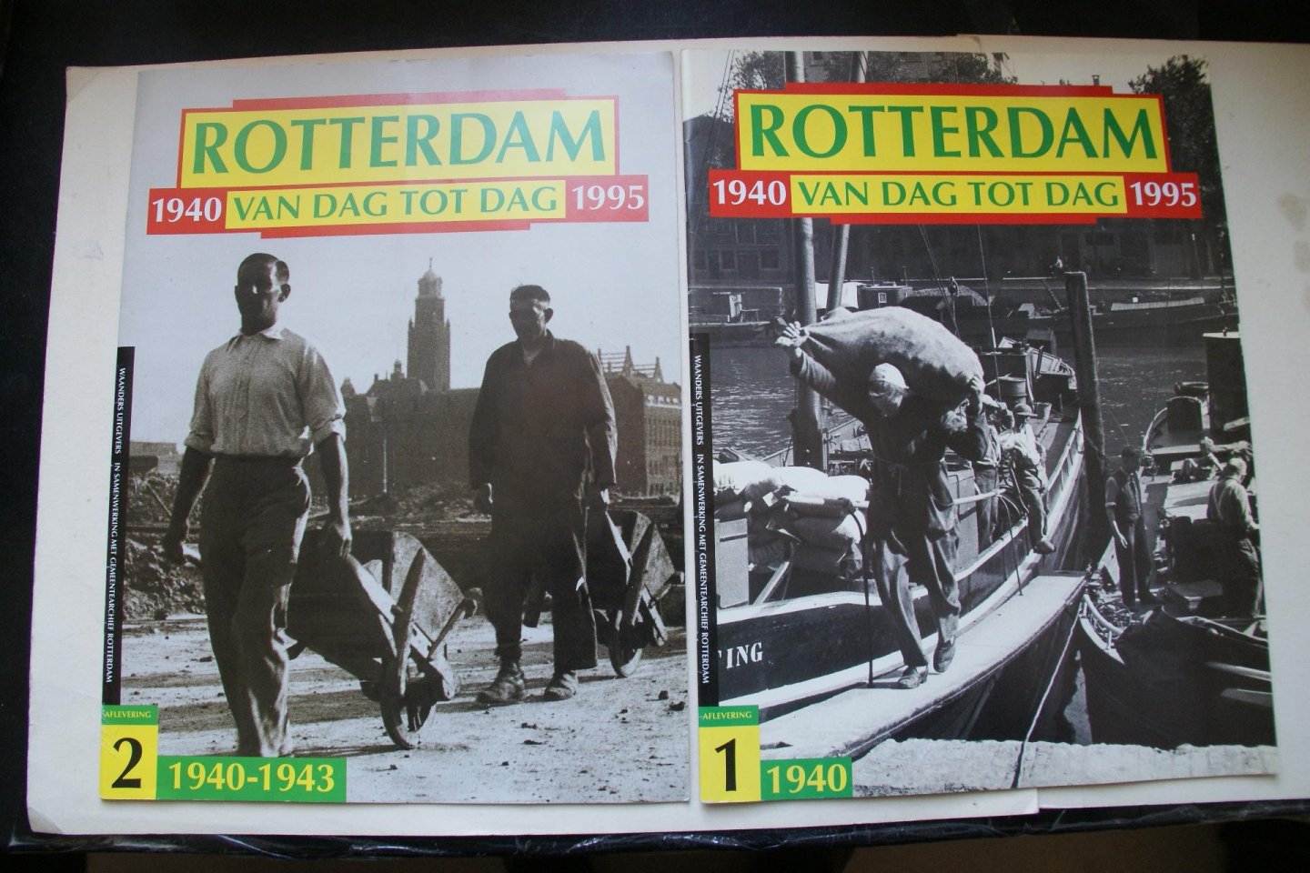 Aad Wagenaar ; Feringa, Rob, Gemeentelijke Archiefdienst, Rotterdam - 2 afleveringen: Rotterdam Van Dag Tot Dag 1940 - 1945