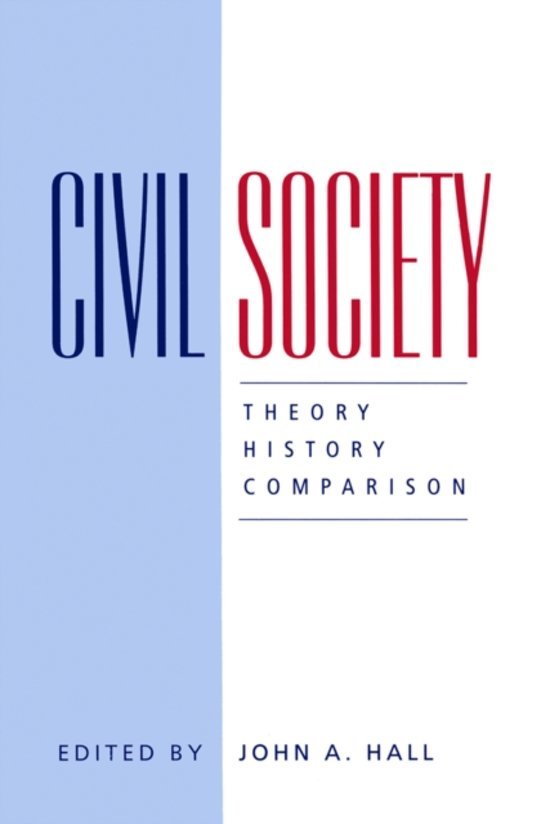 Hall, John R. - Civil Society / Theory, History, Comparison