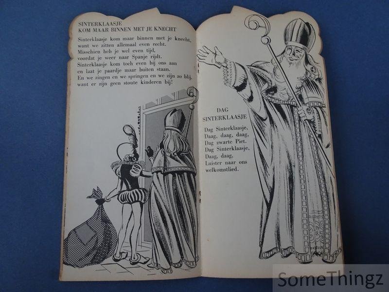 N/A. - Vintage kinderboekje met Sinterklaasliedjes