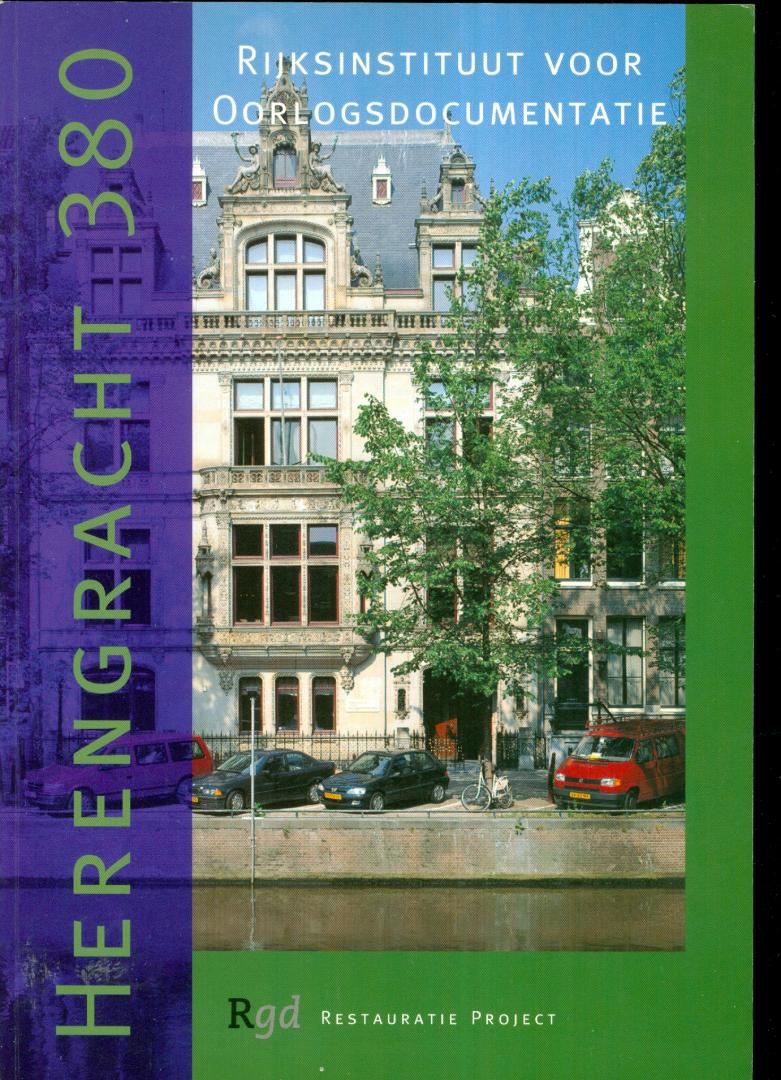 - Herengracht 380 - Nieuwe huisvesting voor hetRijksinstituur voor Oorlogsdocumentatie