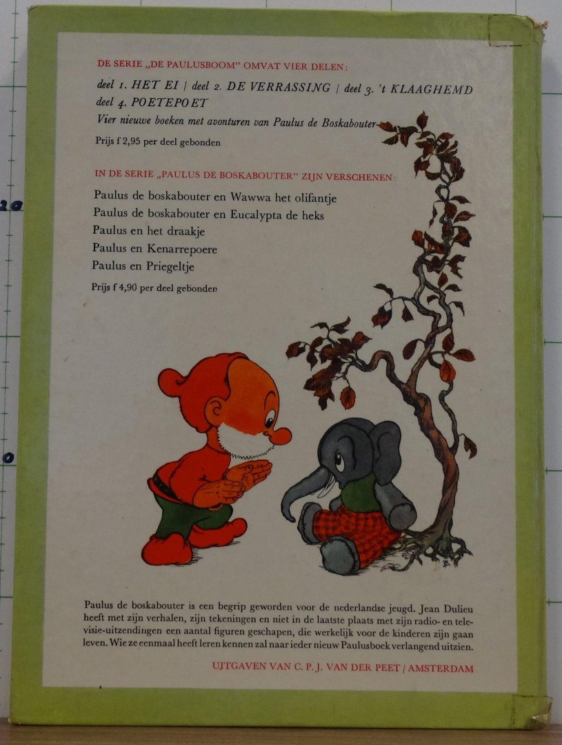Dulieu, Jean - nieuwe avonturen van Paulus de Boskabouter - de Paulusboom - 4 - Poetepoet
