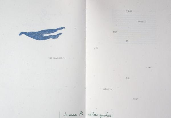 Berghuis, Hans & Frans Budé. - De Maas & andere sproken.