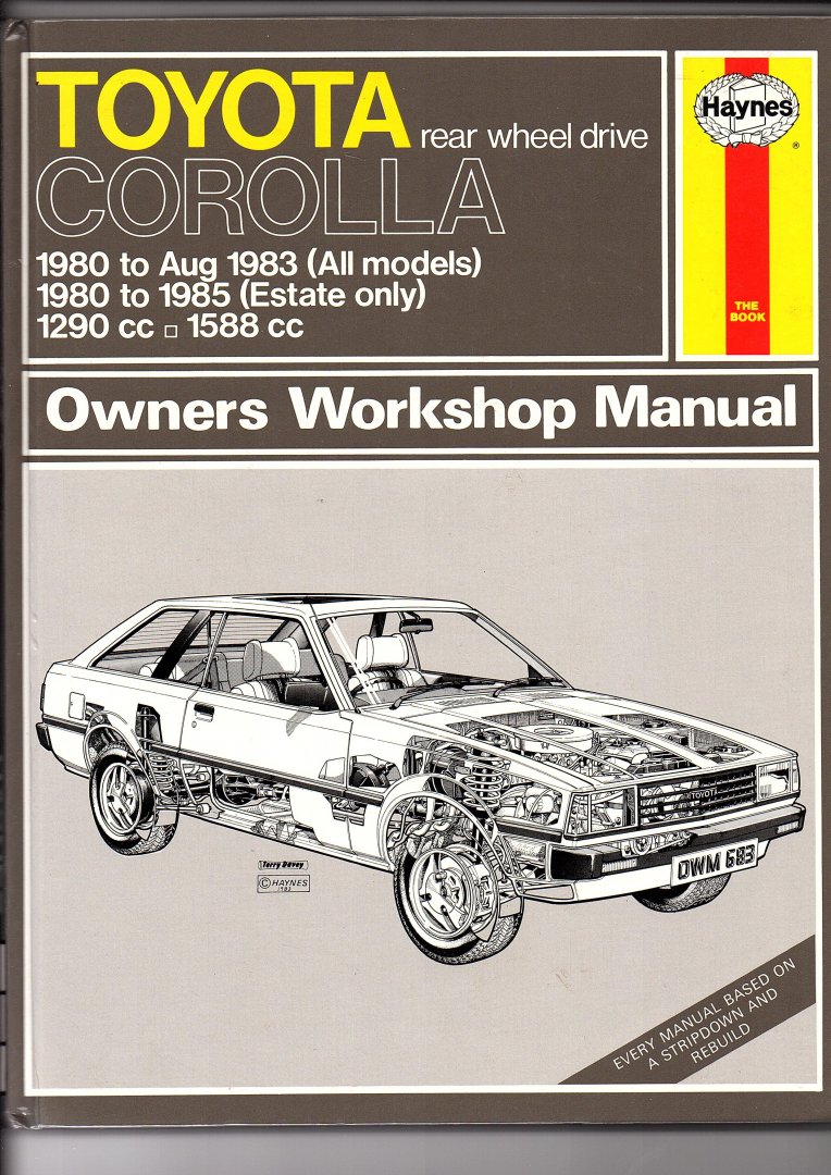 Coomber, Ian - Toyota Corolla 1980-85. Owner's Workshop Manual