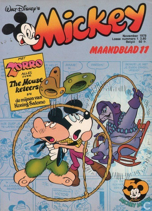  - mickey mouse maandblad 11 1978