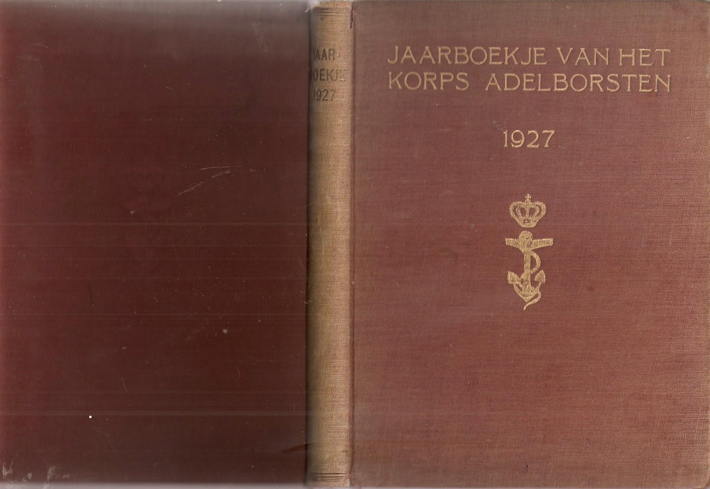 Redactie. - Jaarboekje van het Korps Adelborsten. 1927.