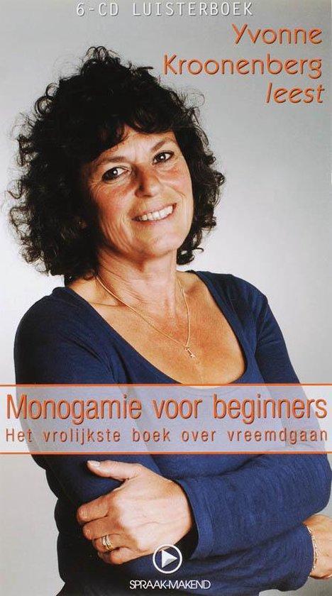 KROONENBERG, Yvonne - 6 CD Luisterboek MONOGAMIE  VOOR BEGINNERS  PLUS BONUS DVD live optreden