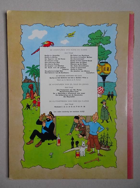 Hergé. - De Avonturen van Kuifje. Raket naar de Maan.