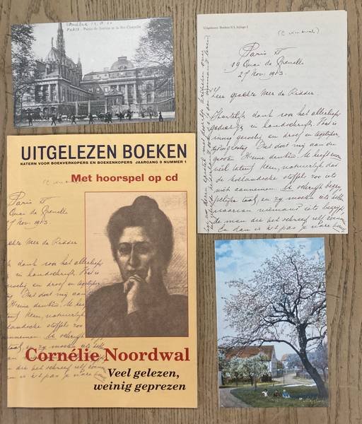 UITGELEZEN BOEKEN. & PARS, HANS. - Cornélie Noordwal. Veel gelezen, weinig geprezen.  Uitgelezen Boeken. Katern voor boekverkopers en boekenkopers