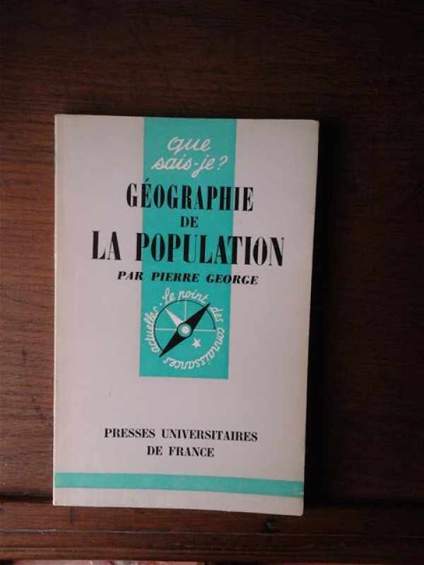 George Pierre - Géographie de la population