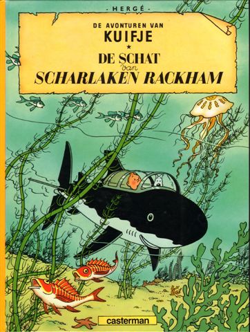 Herge - Kuifje, De Schat van Scharlaken Rackham, softcover, goede staat