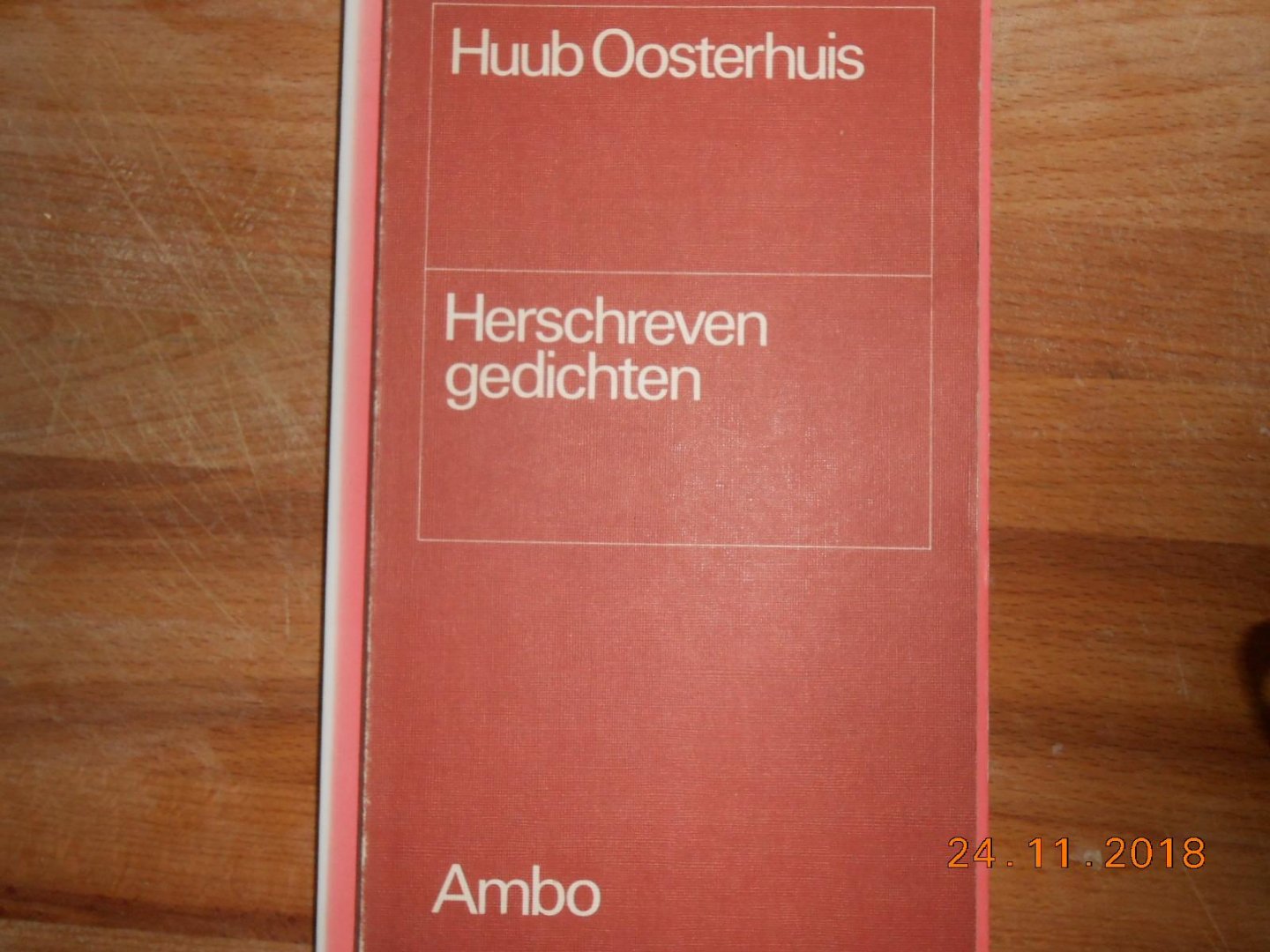 Oosterhuis Huub - Herschreven gedichten / druk 1