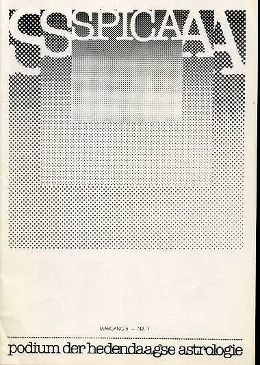  - Spica, podium der hedendaagse astrologie. Jaargang  5, nr. 1.  April '81
