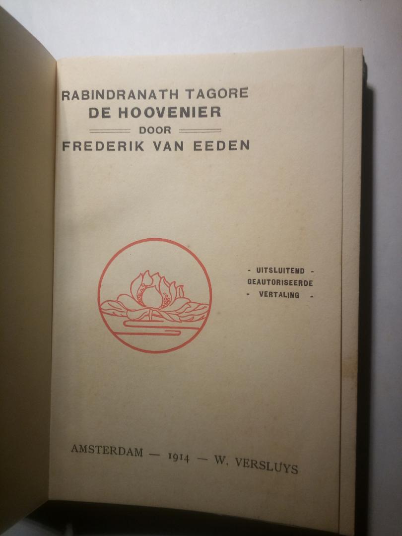Tagore  bewerkt door Frederik van Eeden - De hovenier
