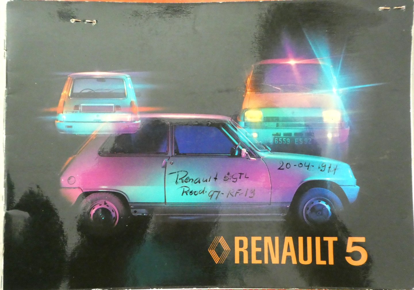 Renault - Renault 5 isstructieboekje 1977