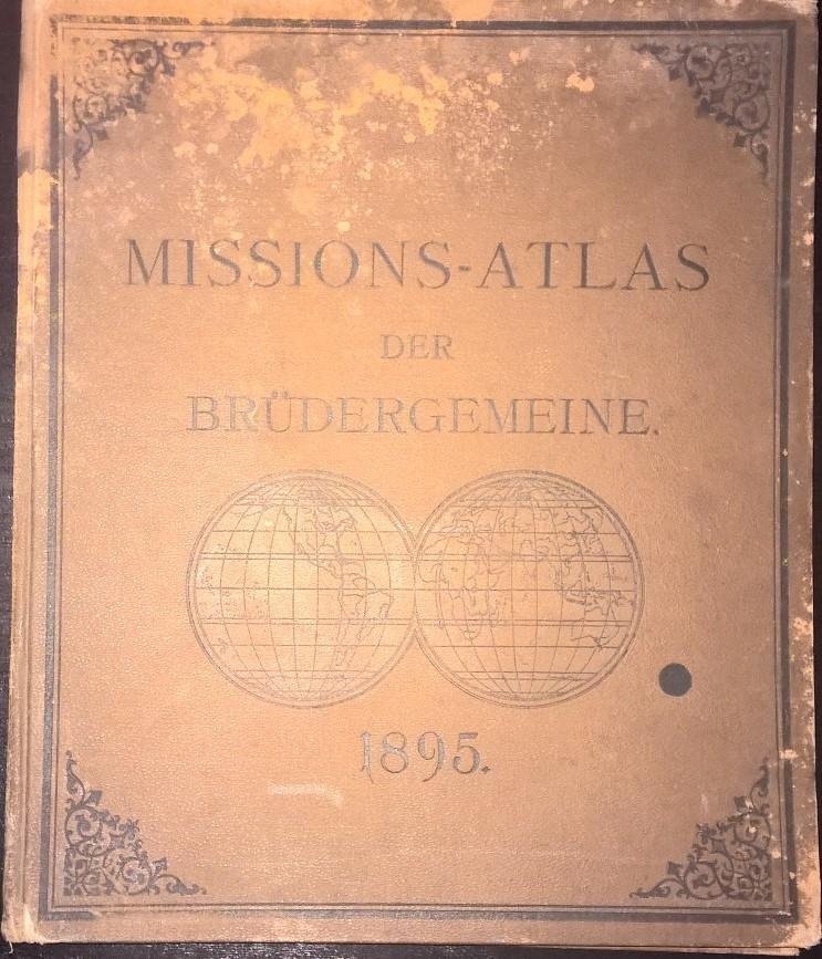 Anoniem - Missions-Atlas der Brüdergemeine