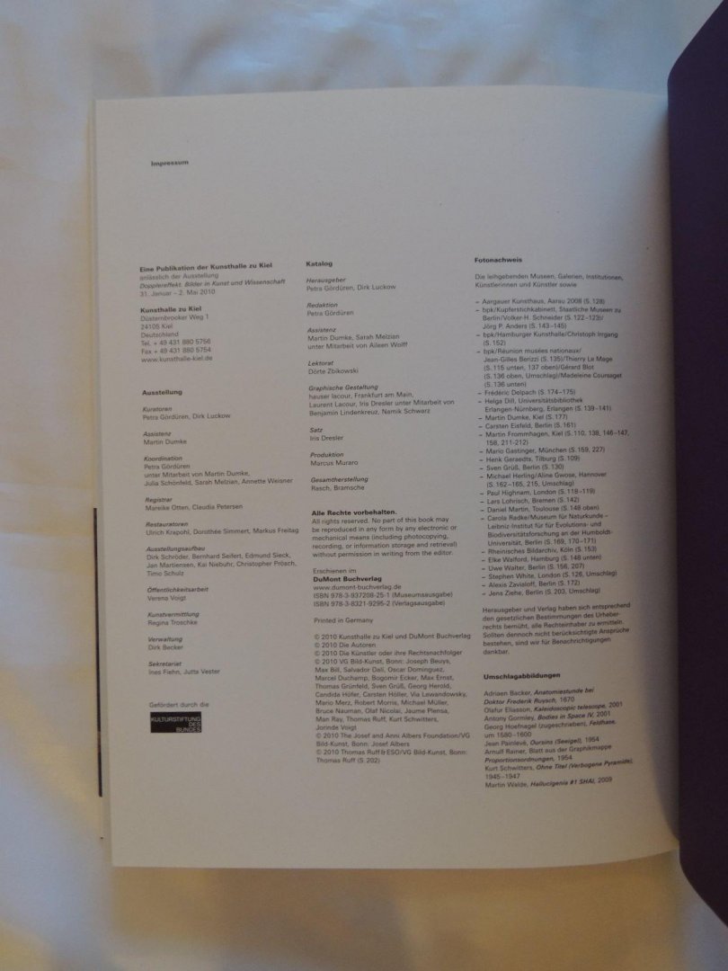 von Dirk Luckow - Petra Gördüren - Dopplereffekt. Bilder in Kunst und Wissenschaft