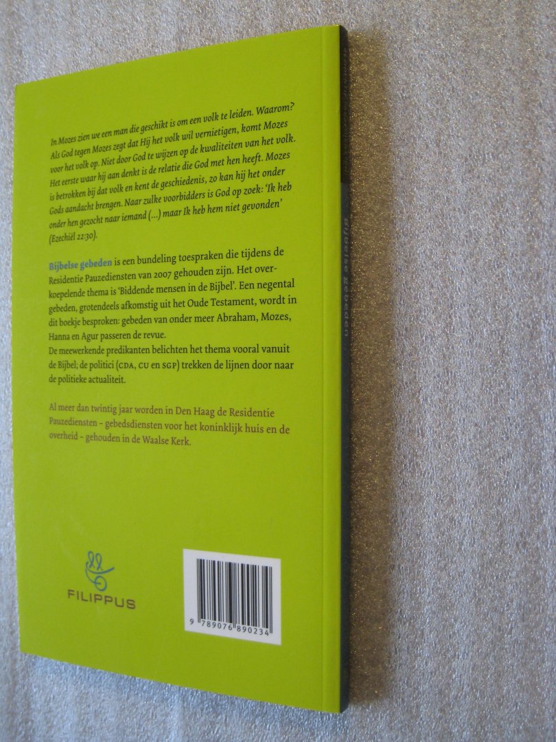 Rienstra, Ds. A.S. - Bijbelse gebeden / Theologisch en politiek belicht