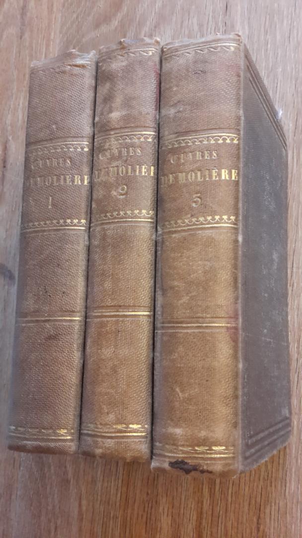 Moliere/Charles Louandre - Oeuvres completes, edition variorum, tome I II et III
