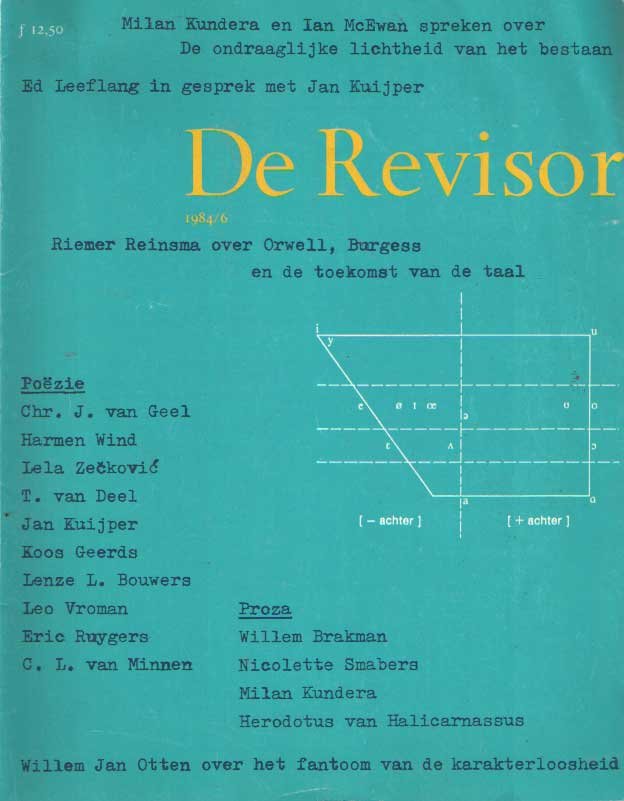 Buuren, Maarten van e.a. (redactie) - De revisor. 11de jaargang, no. 6