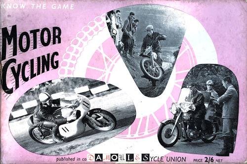  - Know the game. Motor Cycling
