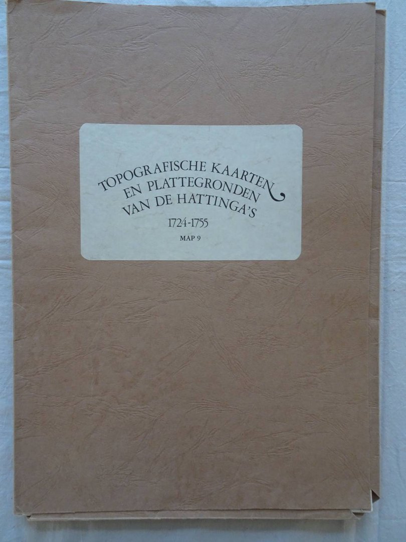 (Hattinga). - Topografische kaarten en plattegronden van de Hattinga's 1724-1755, map 9. Kaarten van Zeeland, de Zuidhollandse eilanden en de Baronie van IJsselstein.