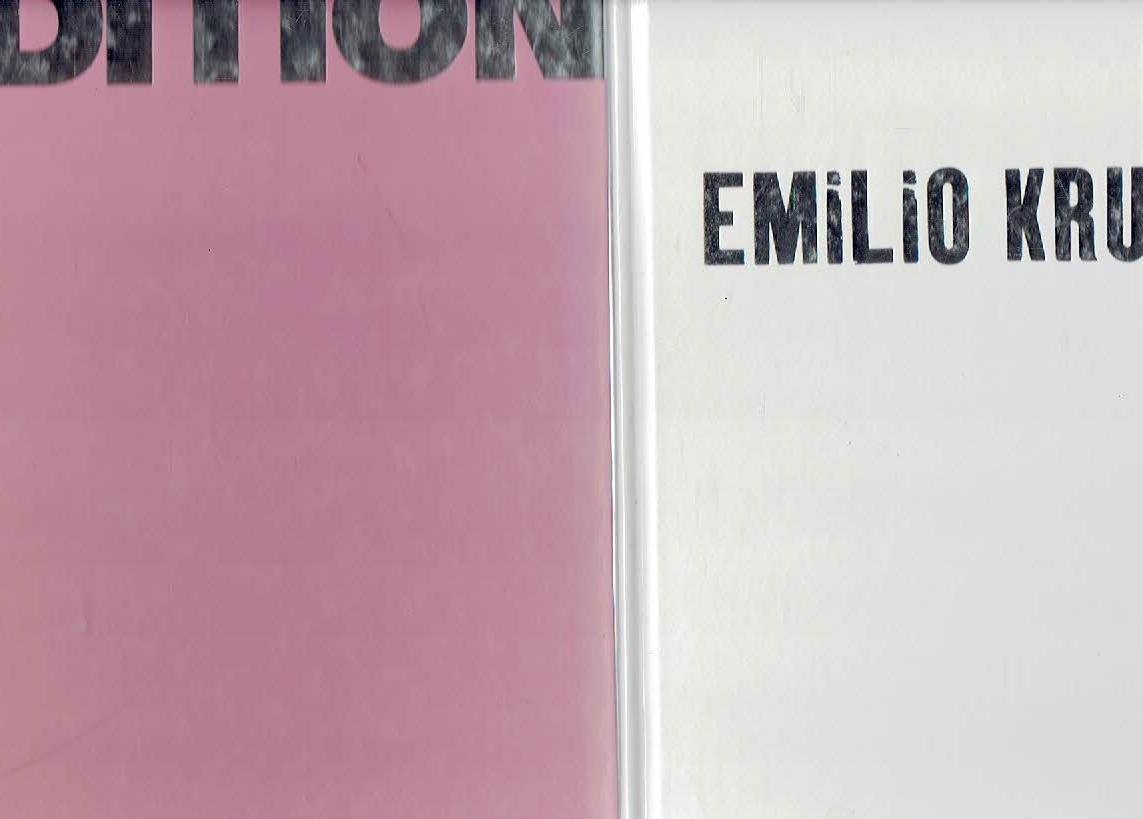 KRUITHOF, Emilio - Emilio Kruithof - Audition. - [With signed dedication] - ADDED: Emilio Kruithof. [Amsterdam, Jaski Art Gallery, 2006].