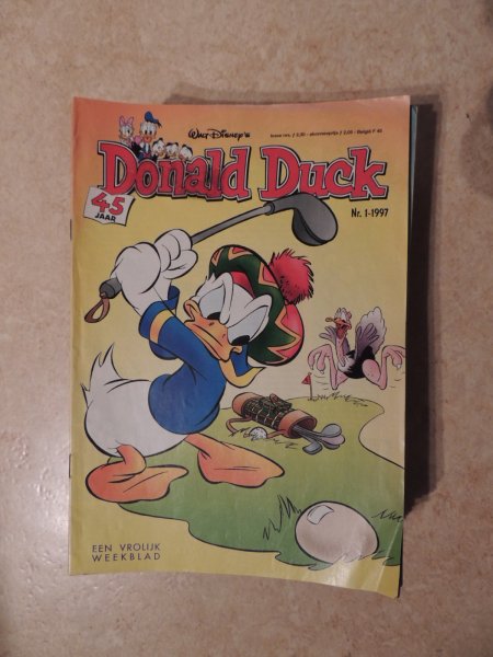 Disney, Walt - Donald Duck, Een Vrolijk Weekblad  1997, 1998, 1999.